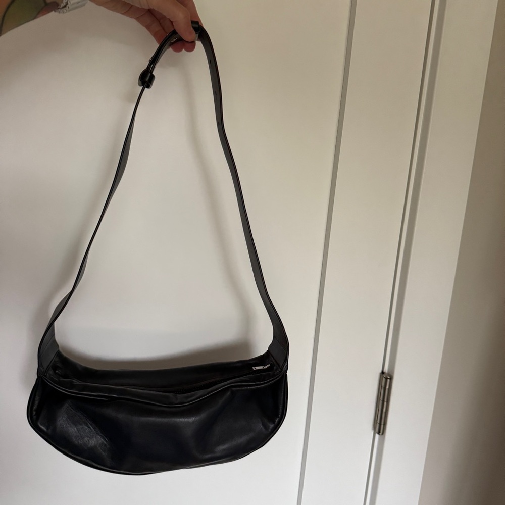 COS Swing Crossbody Leather Bag